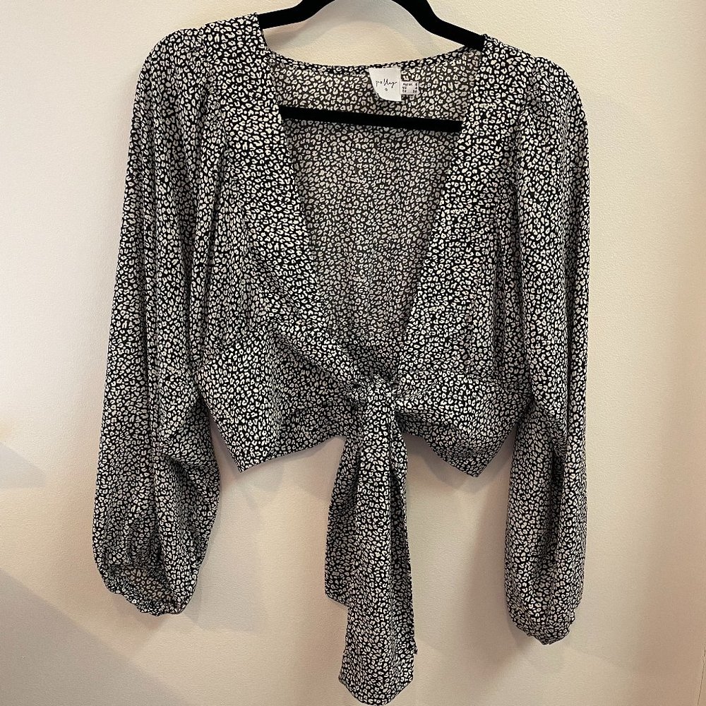 Princess Polly Tie Crop Shirt
